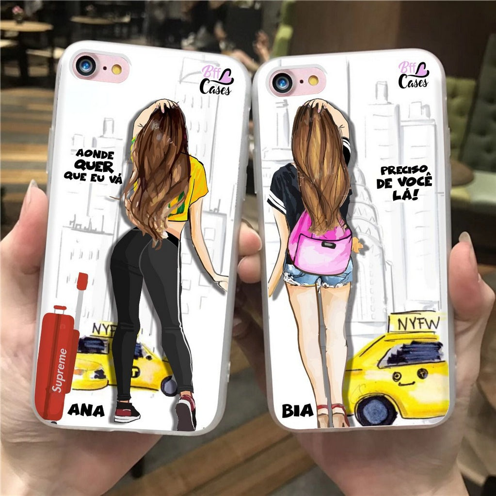 PAR DE CASES BFF LOIRA E MORENA – Bffcase