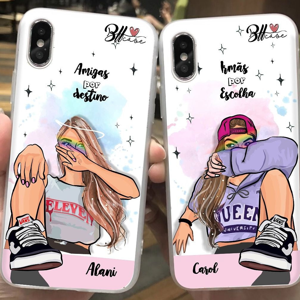 PAR DE CASES BFF LOIRA E MORENA – Bffcase