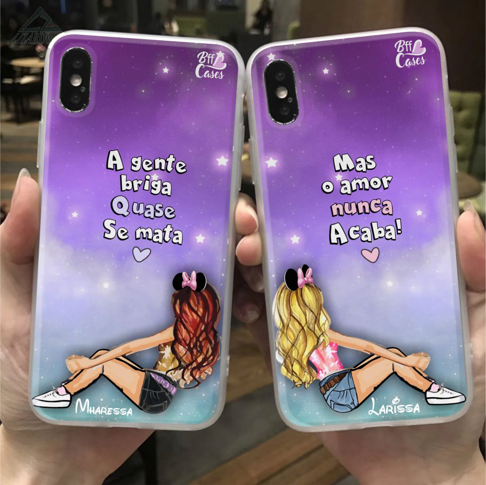 PAR DE CASES BFF LOIRA E MORENA – Bffcase